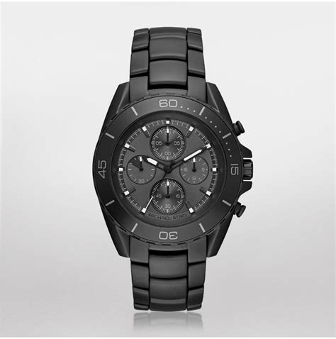 michael kors jetmaster black tone ip watch|Michael Kors Men's Jetmaster Black Ip Chronograph Watch.